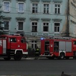 Pożar przy ul. Daszyńskiego