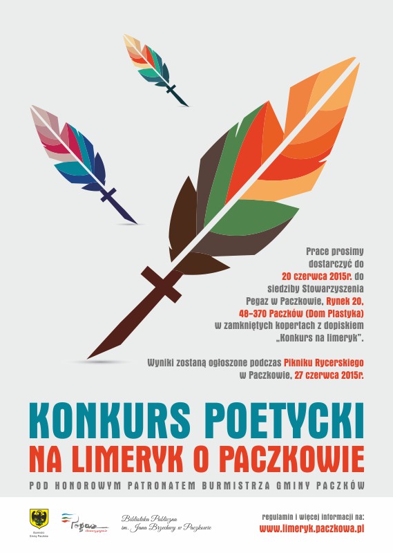 Konkurs poetycki na limeryk o Paczkowie