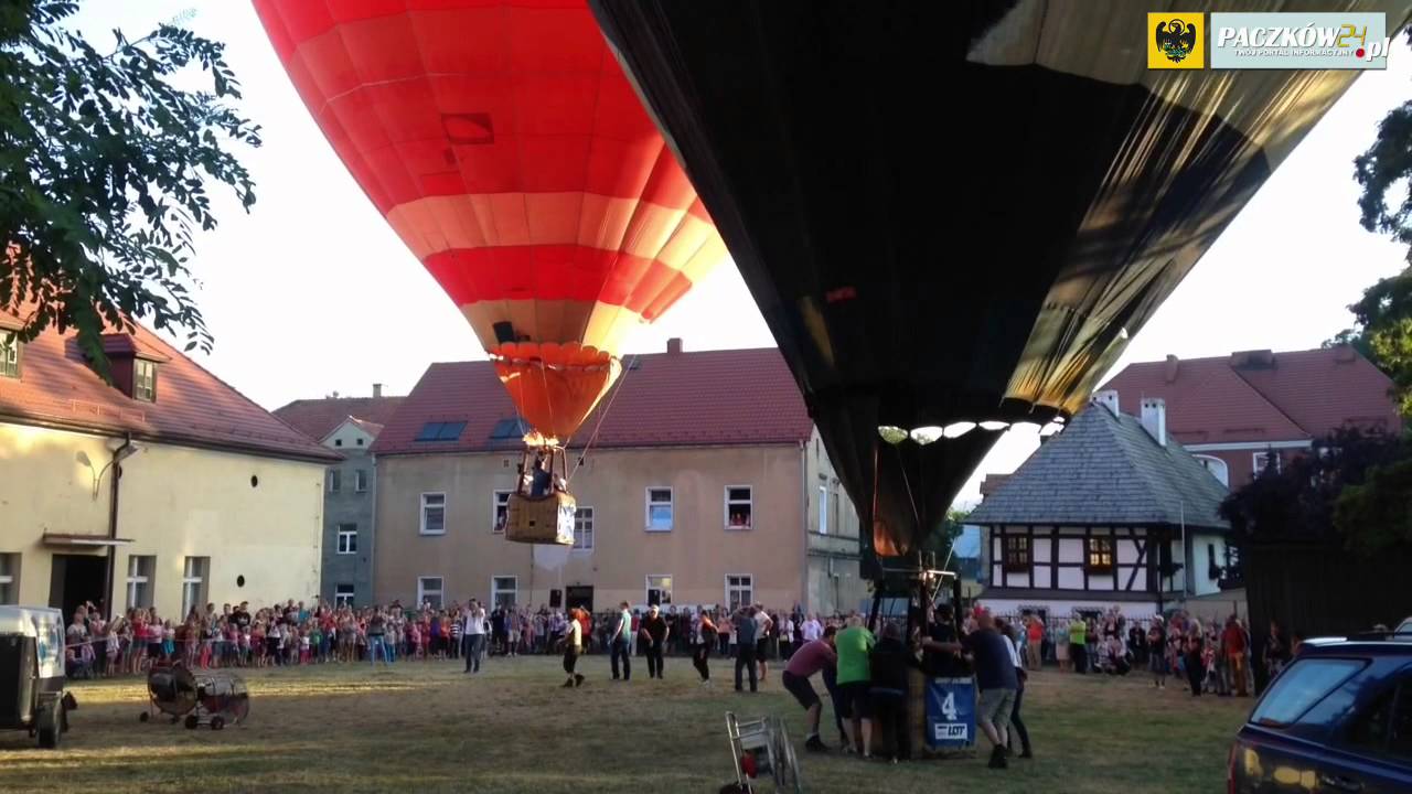 Balony nad Paczkowem [wideorelacja]