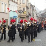 Orkiestra dęta na Rynku w Paczkowie